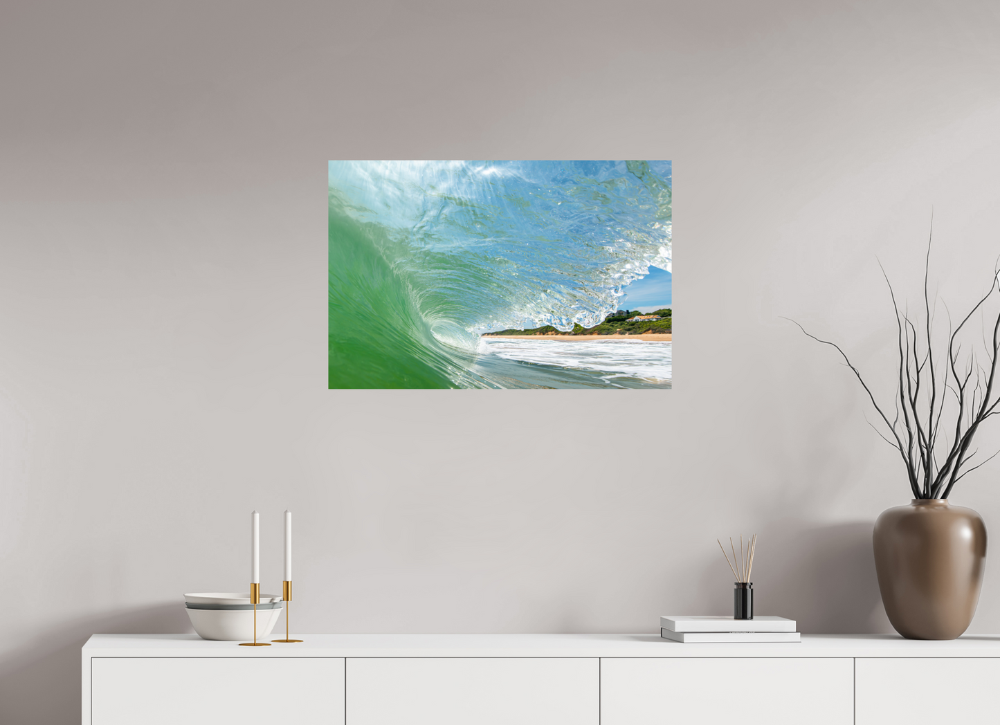 30 x 20″, Photo Print On Fuji Crystal DP II The Green Room