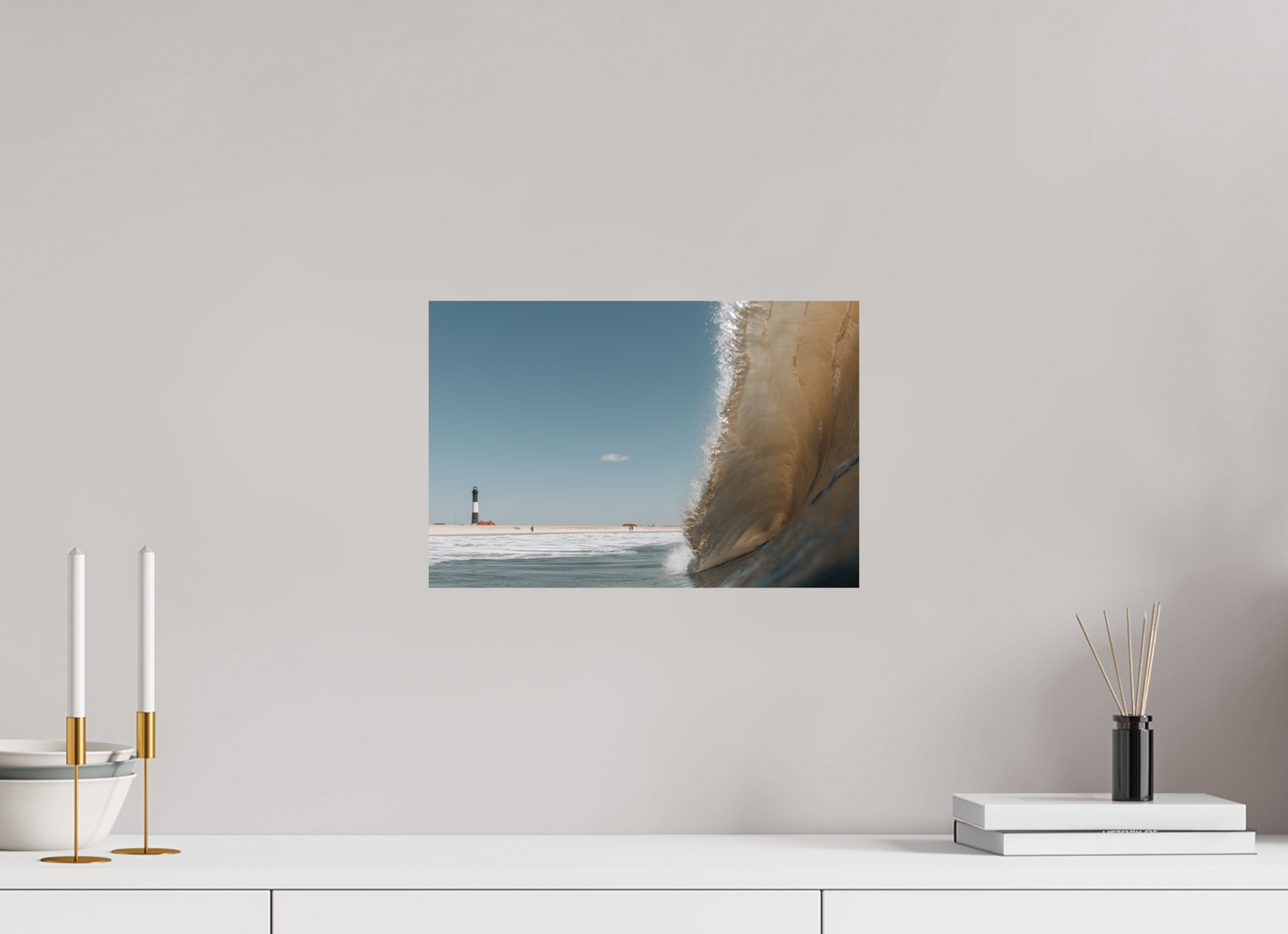 15 x 10″, Photo Print On Fuji Crystal DP II Beacon Beneath the Barrel