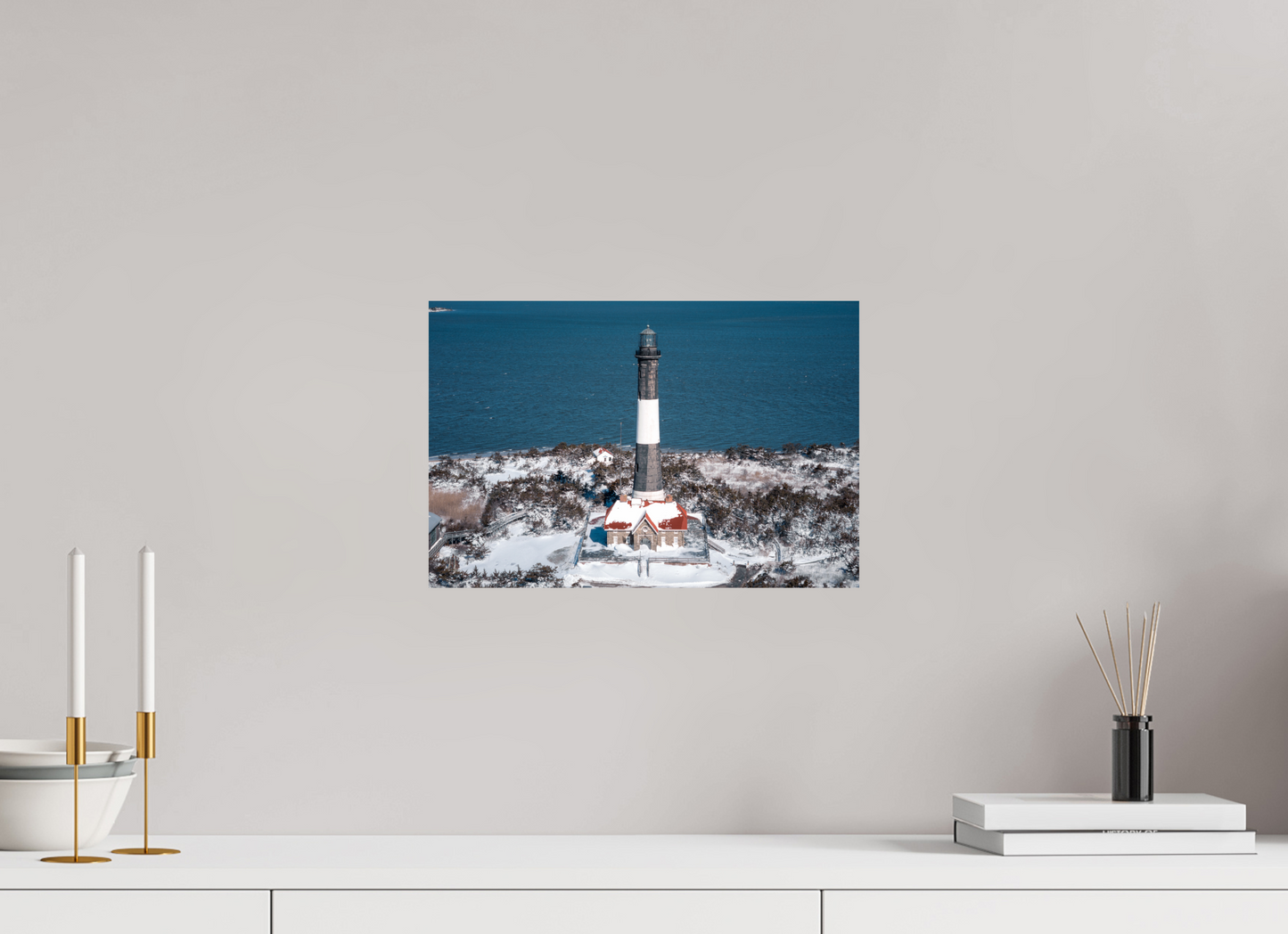 15 x 10″, Photo Print On Fuji Crystal DP II Frozen Coast