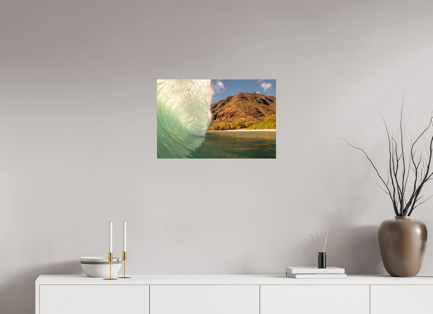 24 x 16″, Photo Print On Fuji Crystal DP II The Edge of Paradise