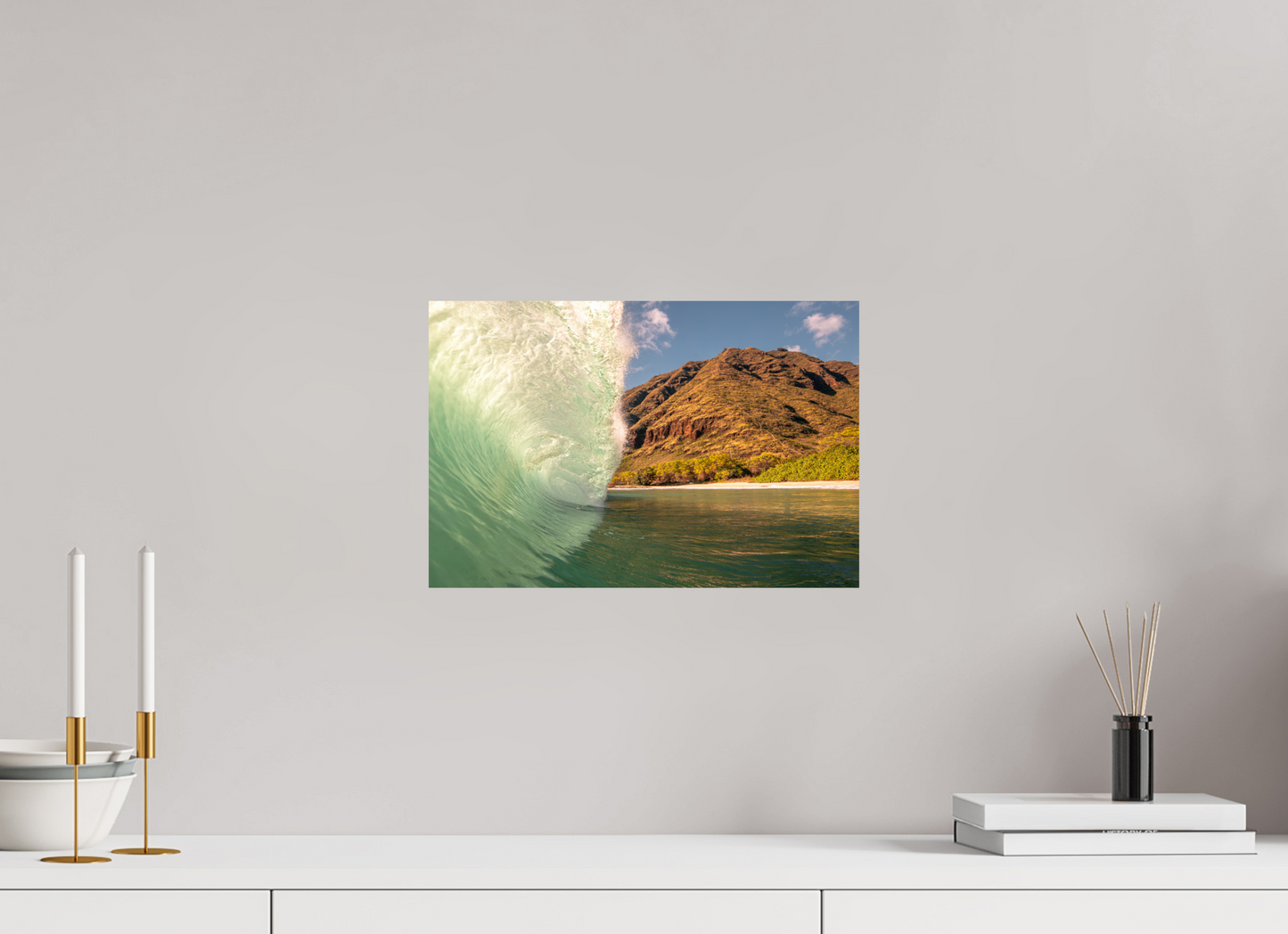 15 x 10″, Photo Print On Fuji Crystal DP II The Edge of Paradise