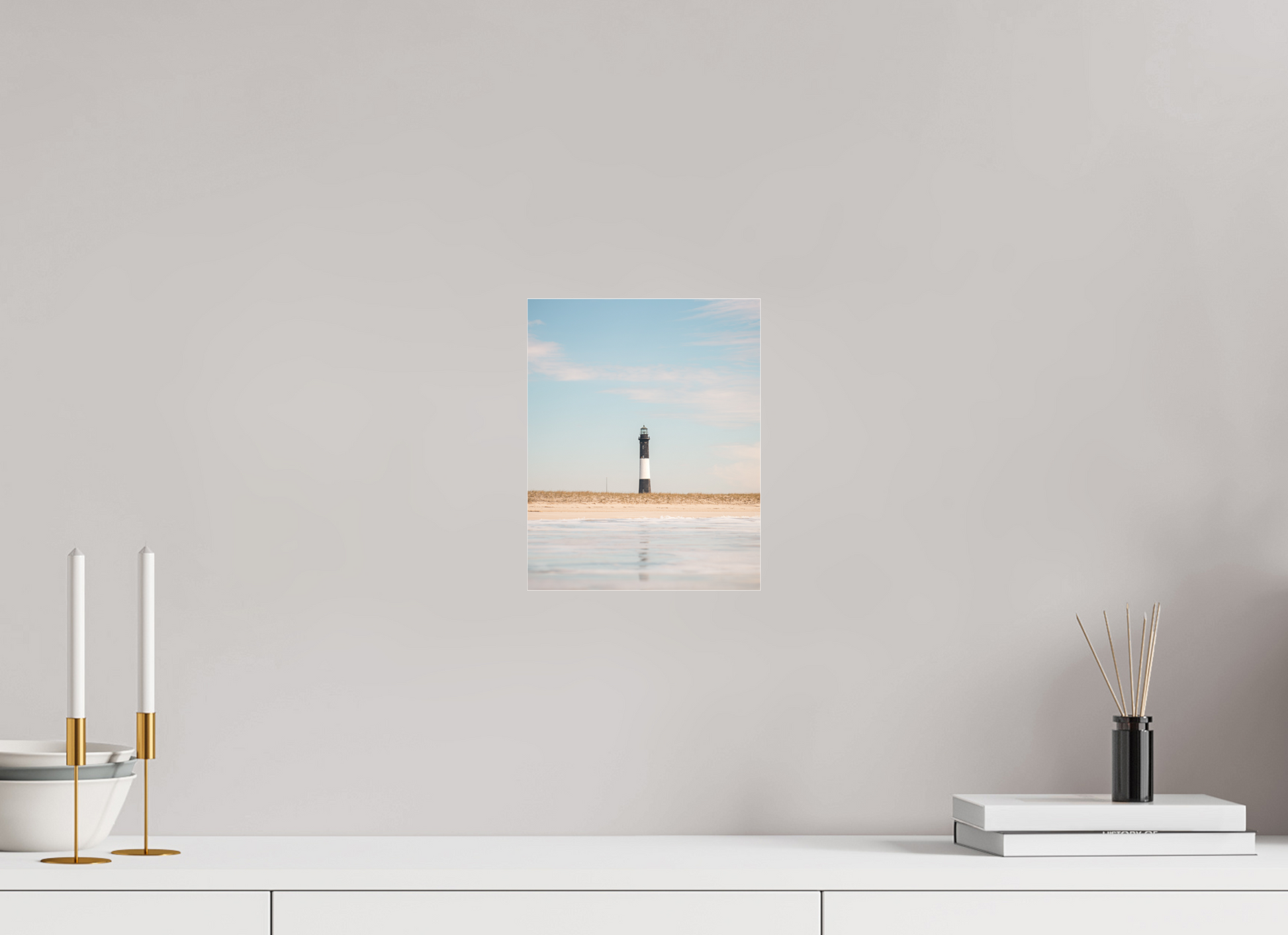 8 x 10″, Acrylic Glass Still Waters, Steady Light