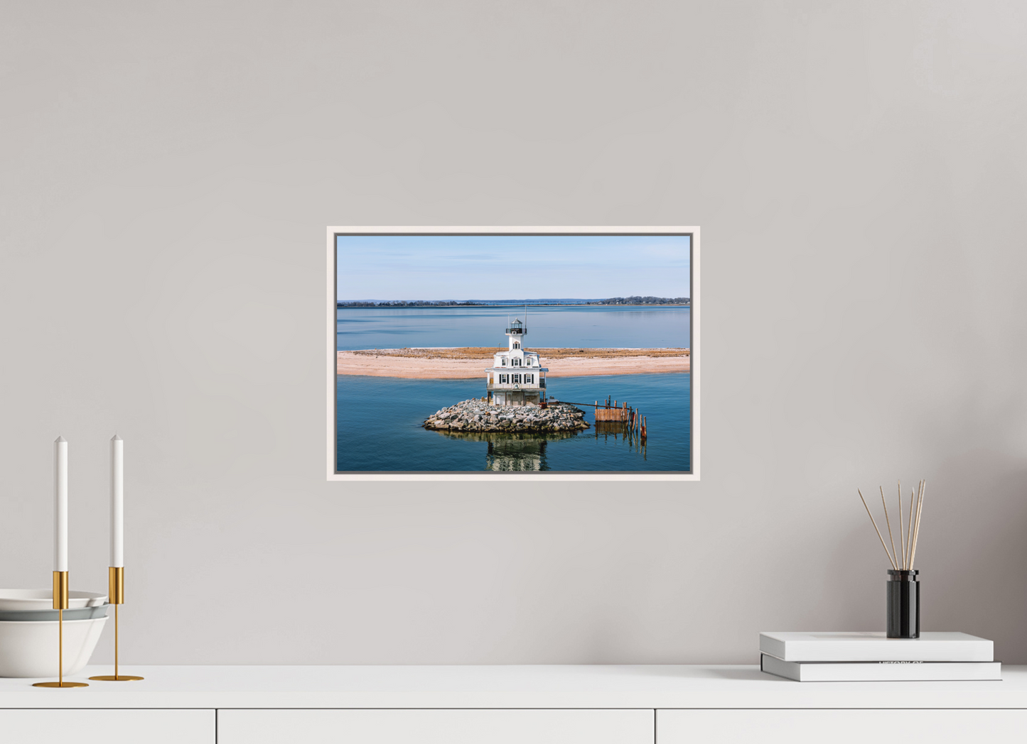 15 x 10″, Bug Island Metal Silent Horizon