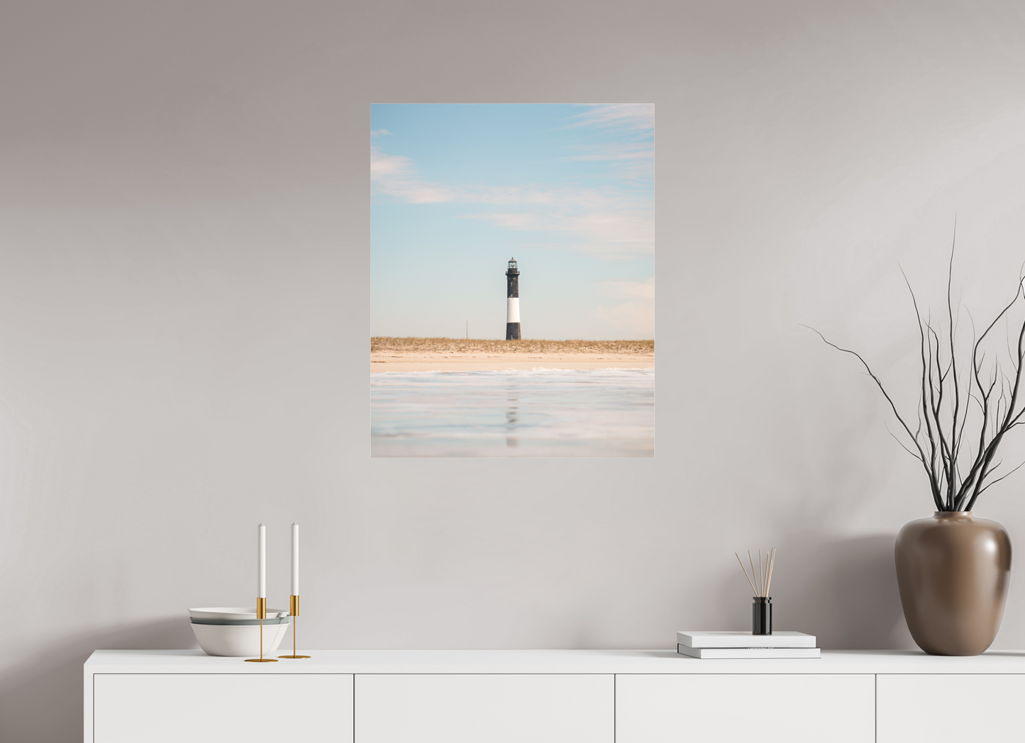 24 x 30″, Acrylic Glass Still Waters, Steady Light