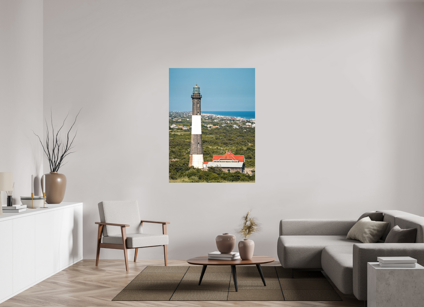 42 x 56″, Metal Sentinel of the Dunes