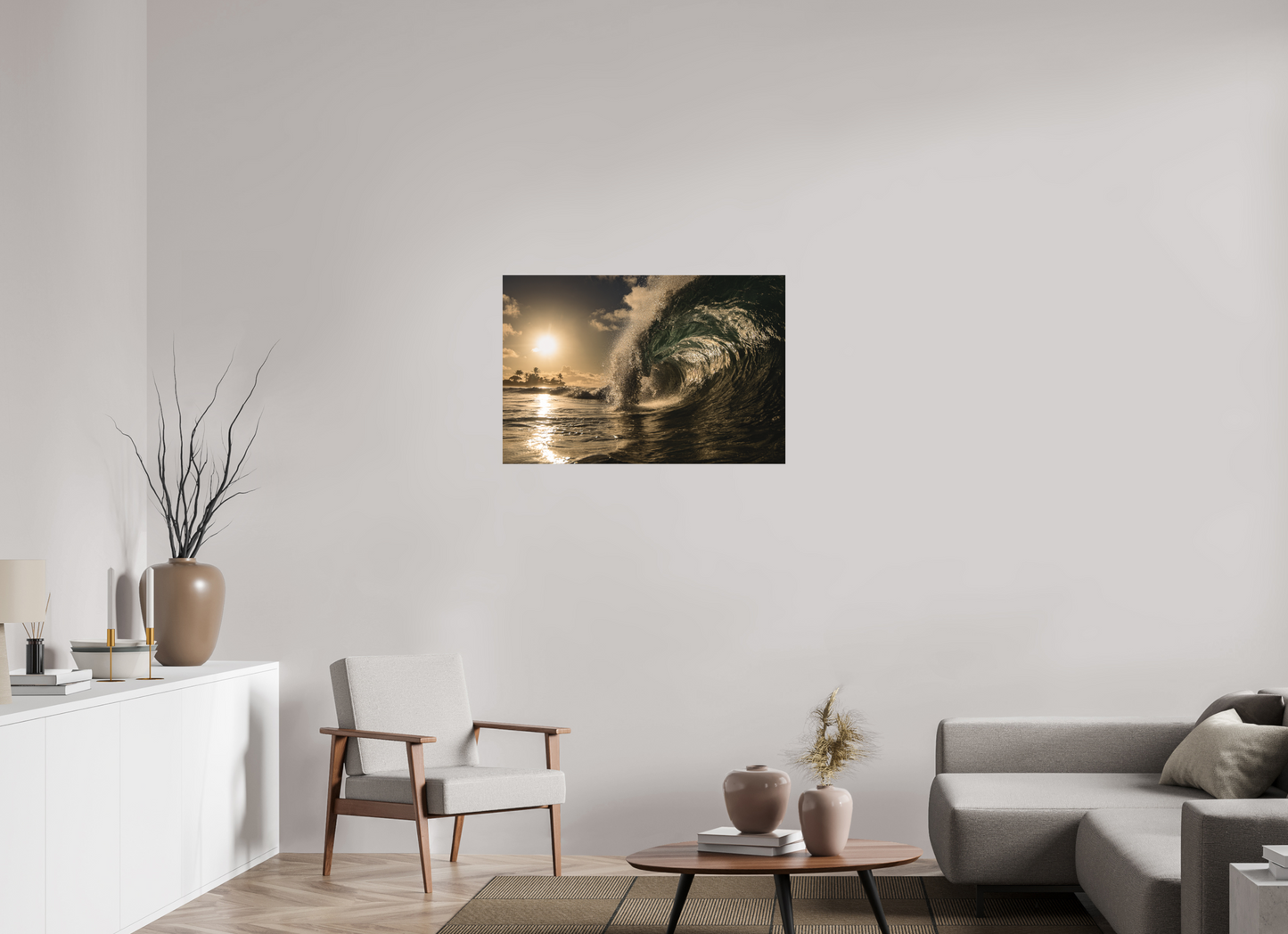 36 x 24″, Metal Radiance