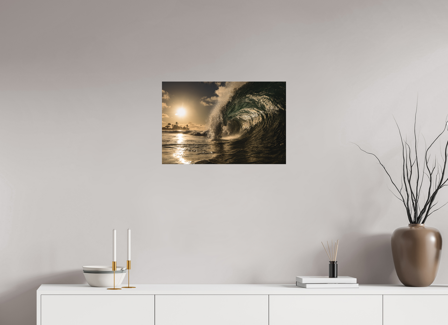 24 x 16″, Metal Radiance