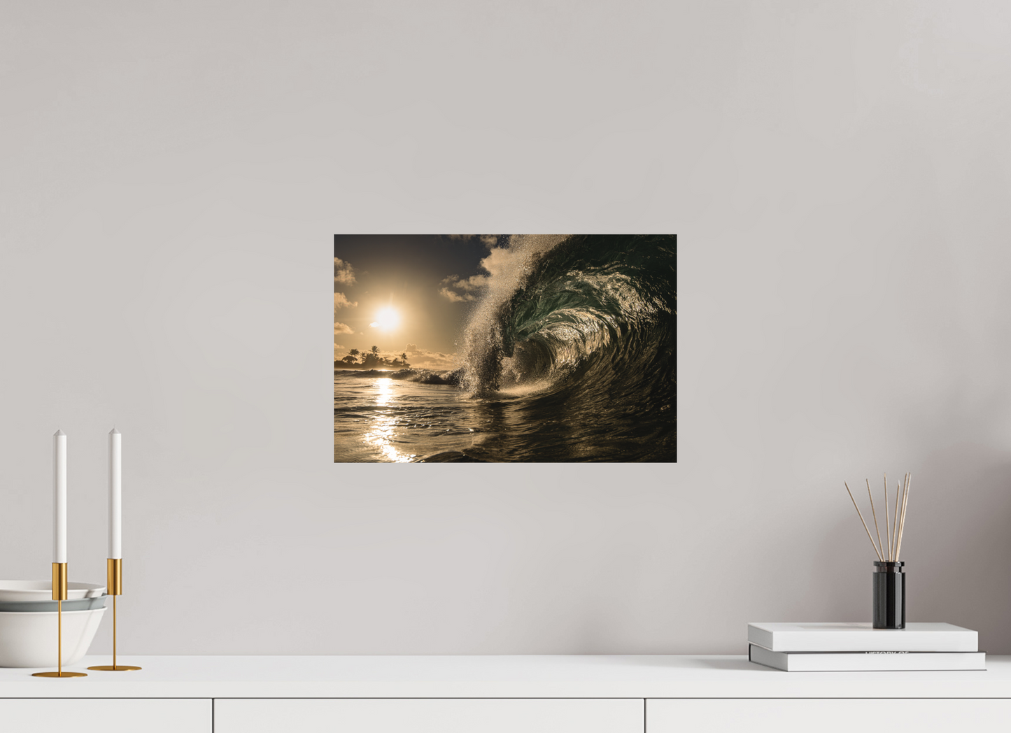 15 x 10″, Metal Radiance