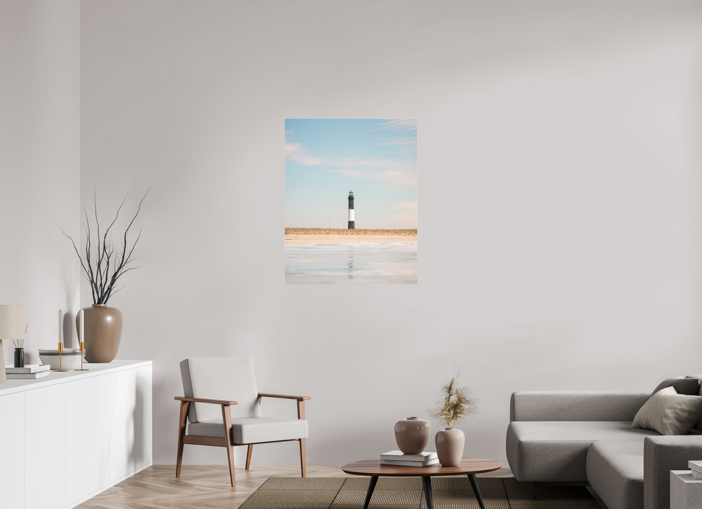 31 x 38.7″, Acrylic Glass Still Waters, Steady Light