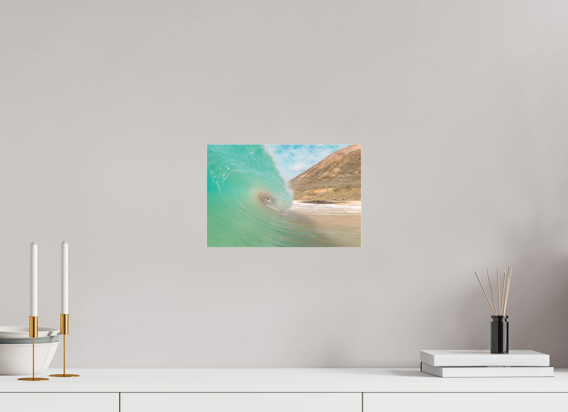 12 x 8″, Acrylic Glass Liquid Emerald