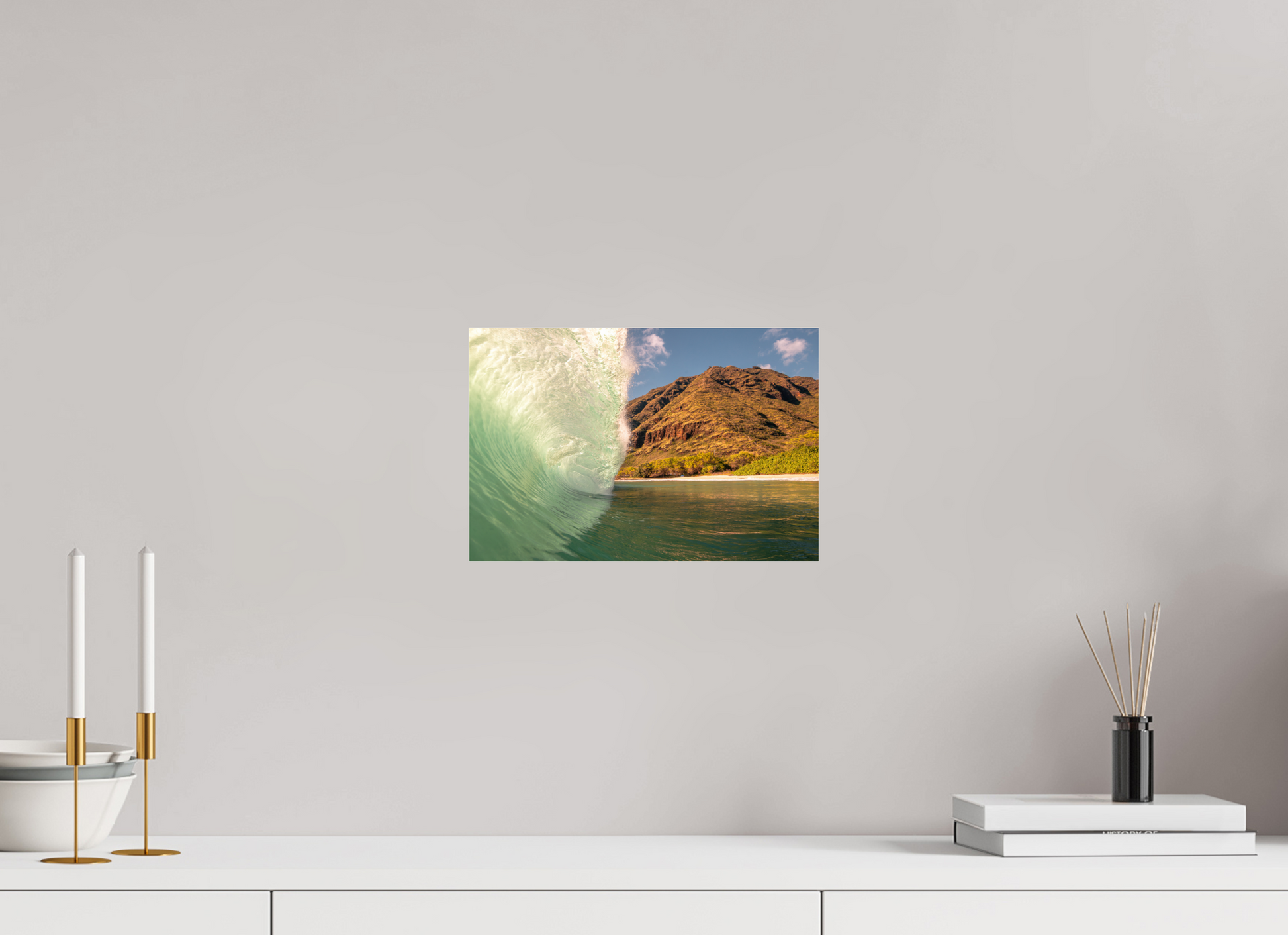 12 x 8″, Acrylic Glass The Edge of Paradise