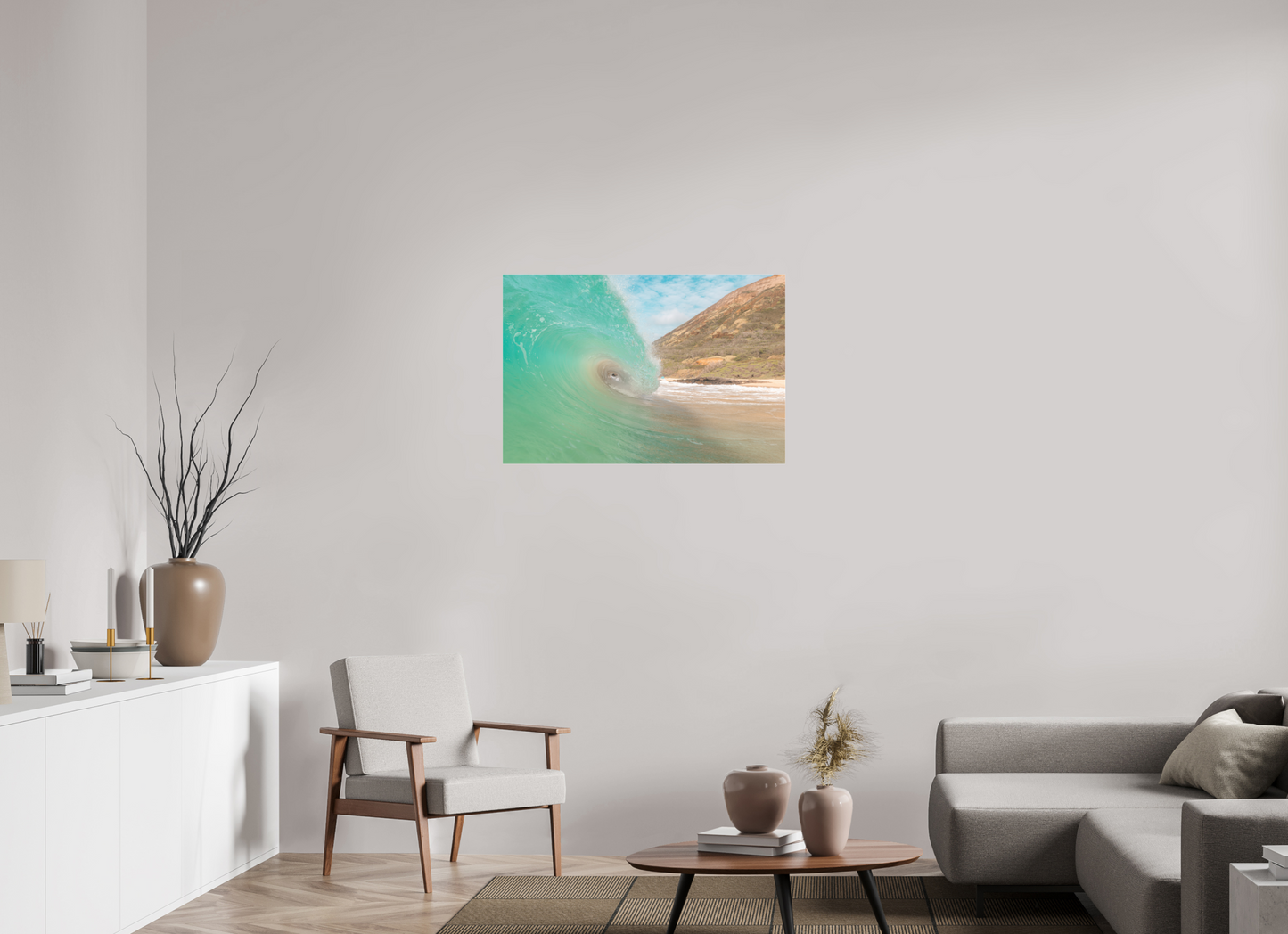 36 x 24″, Acrylic Glass Liquid Emerald