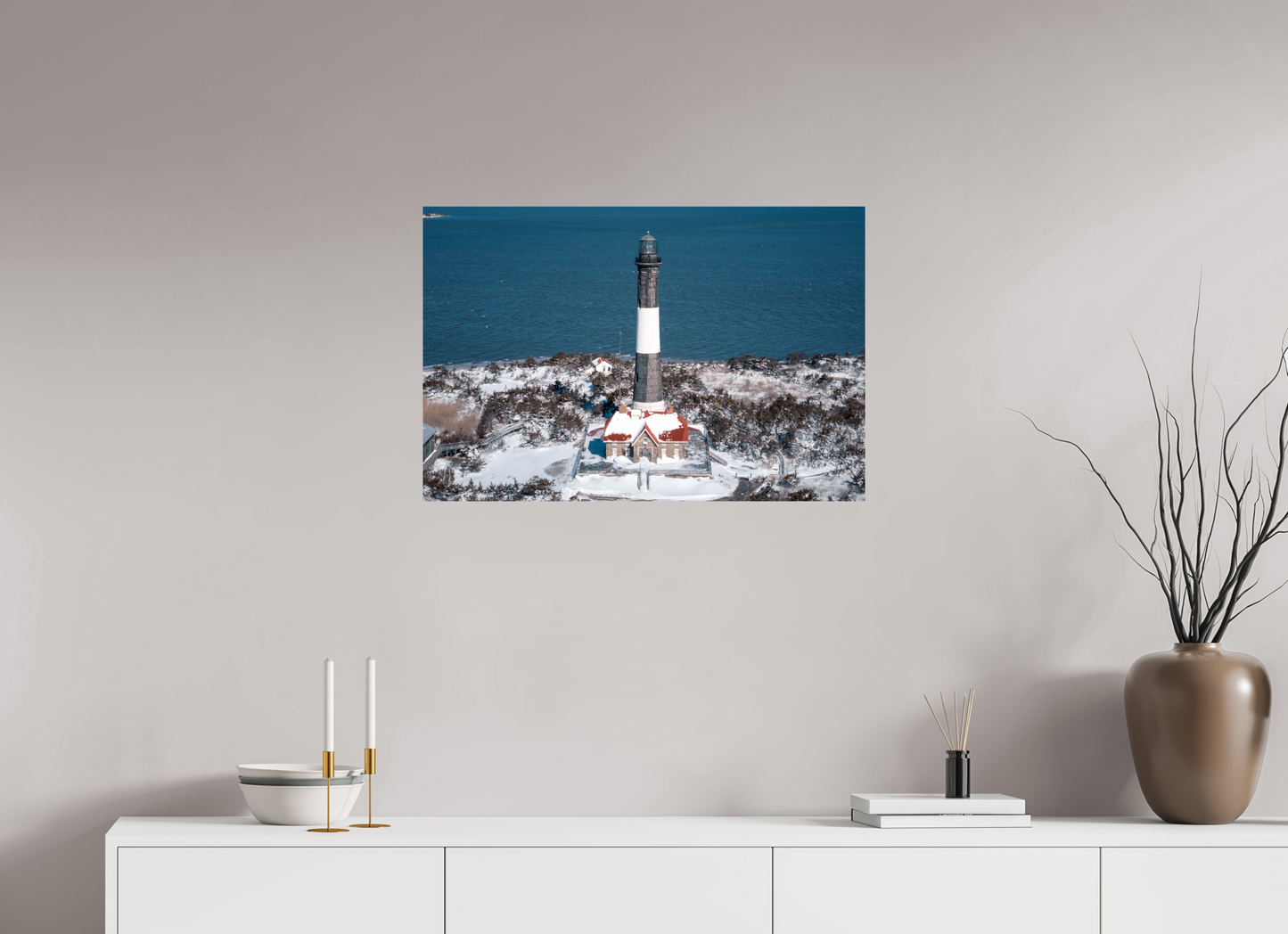 30 x 20″, Photo Print On Fuji Crystal DP II Frozen Coast